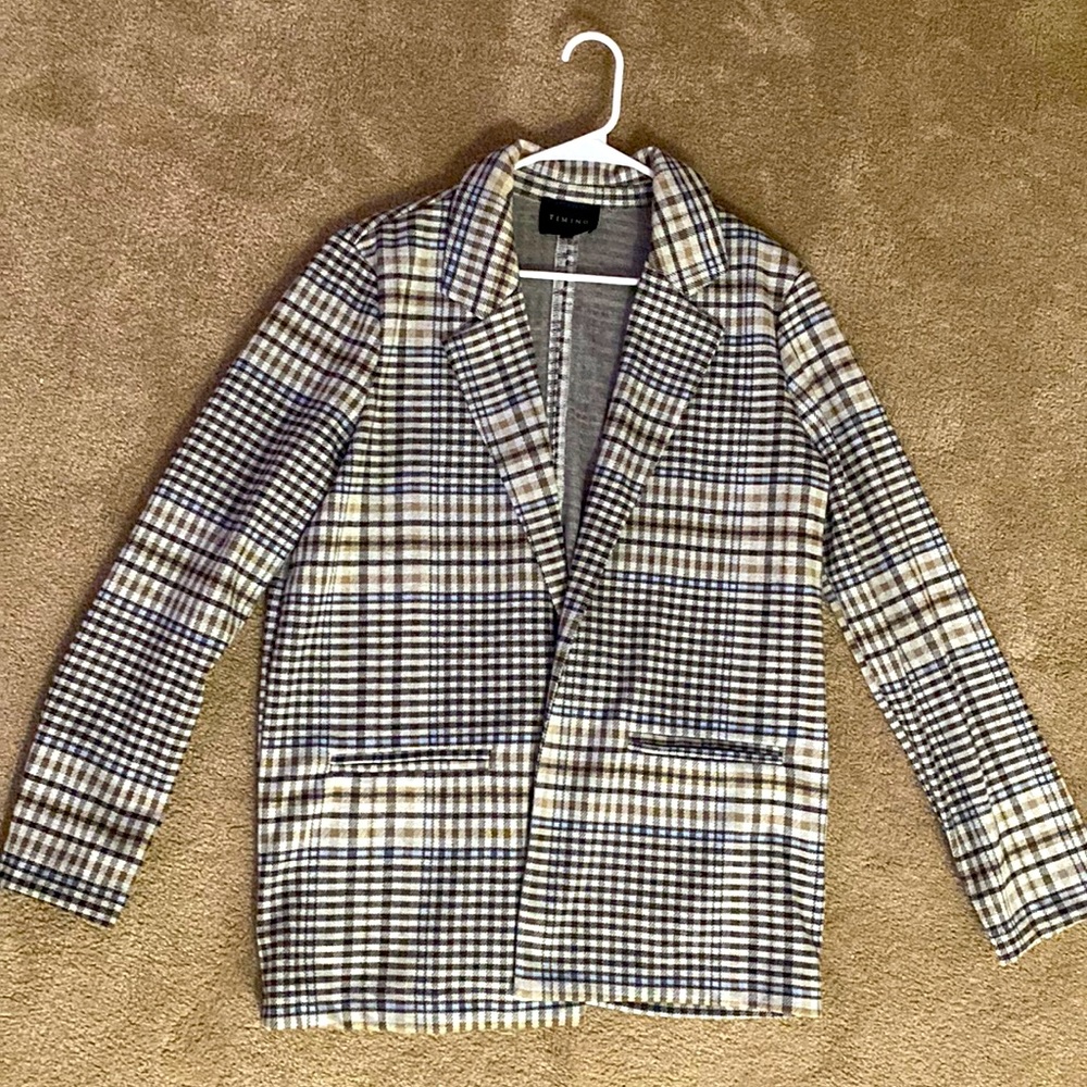 Woman’s over sized blazer